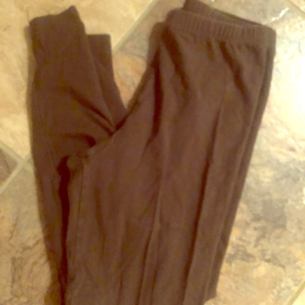 Brown leggings